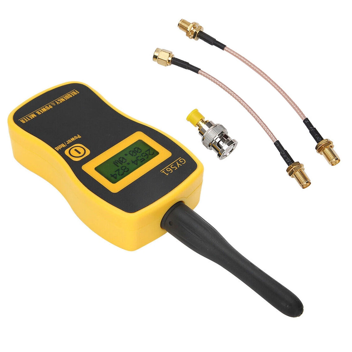 GY561 RF Digital Handheld Power Meter Frequency Counter Tester 1-2400MHz