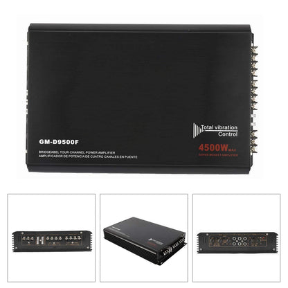 4-Channel 4500W Car Power Amplifier for Universal Vehicles
