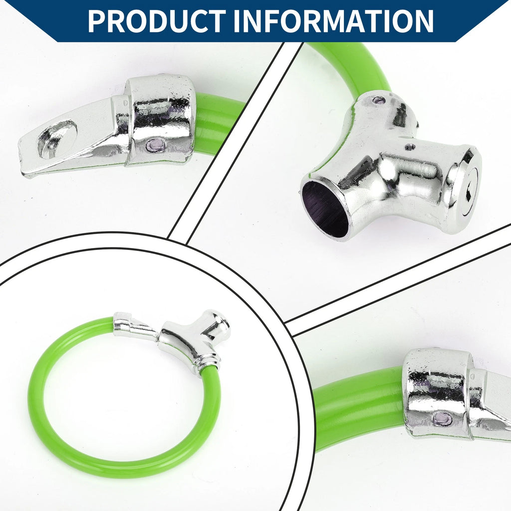 Portable Bike Lock Anti Theft Ring Cable 42cm for Universal eBike (All Years)