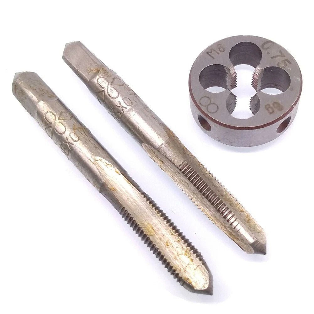 3X Tap Metric Thread Pipe Set for Taps Accessories 55mm