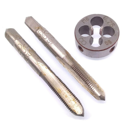 3X Tap Metric Thread Pipe Set for Taps Accessories 55mm