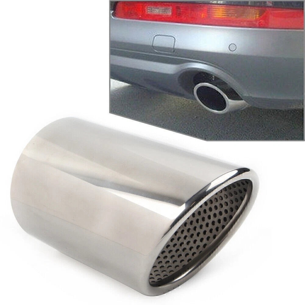 Stainless Steel Rear Exhaust Pipe Tail Muffler Tip for Audi Q7 (2009–2021)