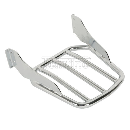 Backrest Tapered Sissy Bar Luggage Rack for Harley CVO Softail Fat Boy (2007–2017)