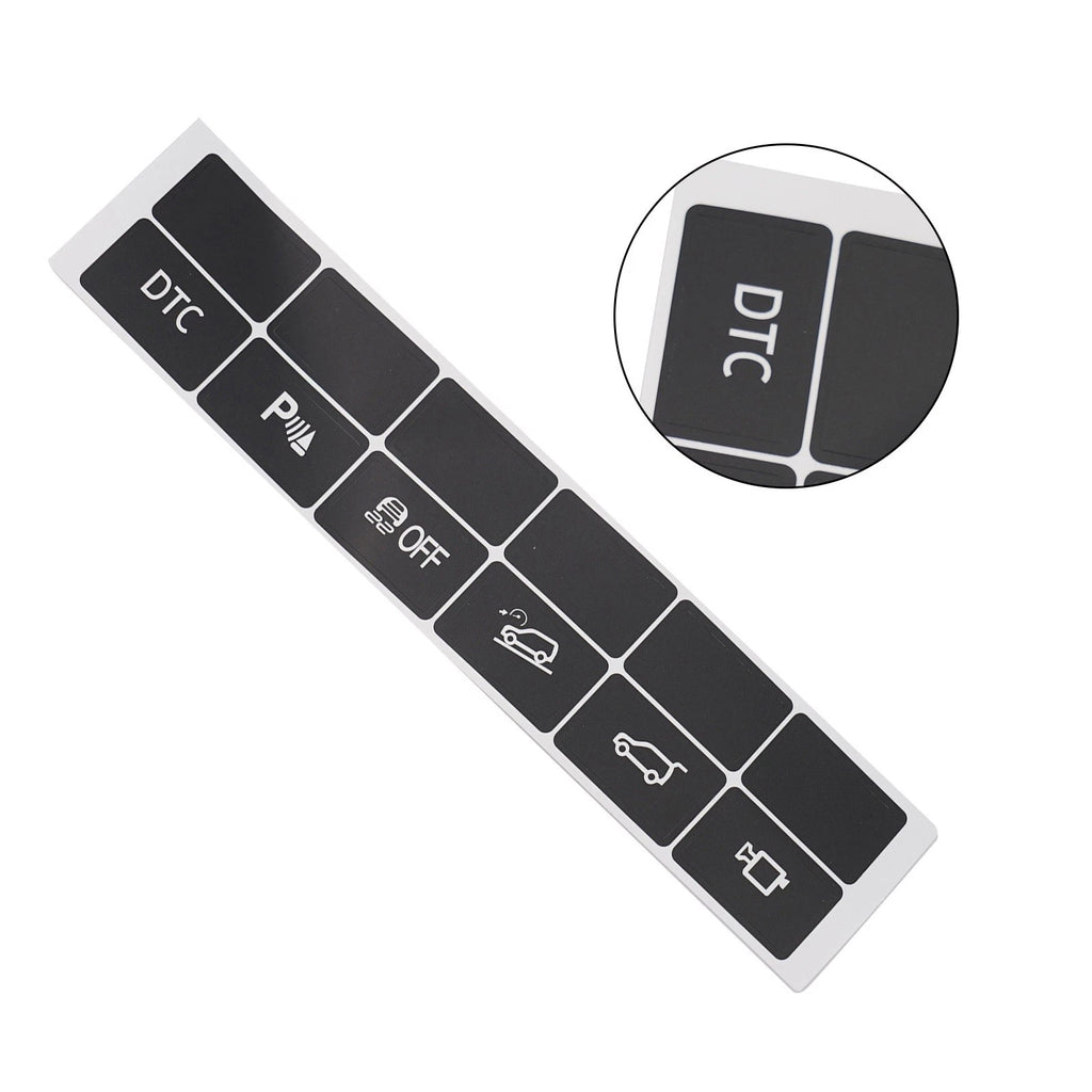 Dash Button Stickers for Honda Civic (2006–2013)