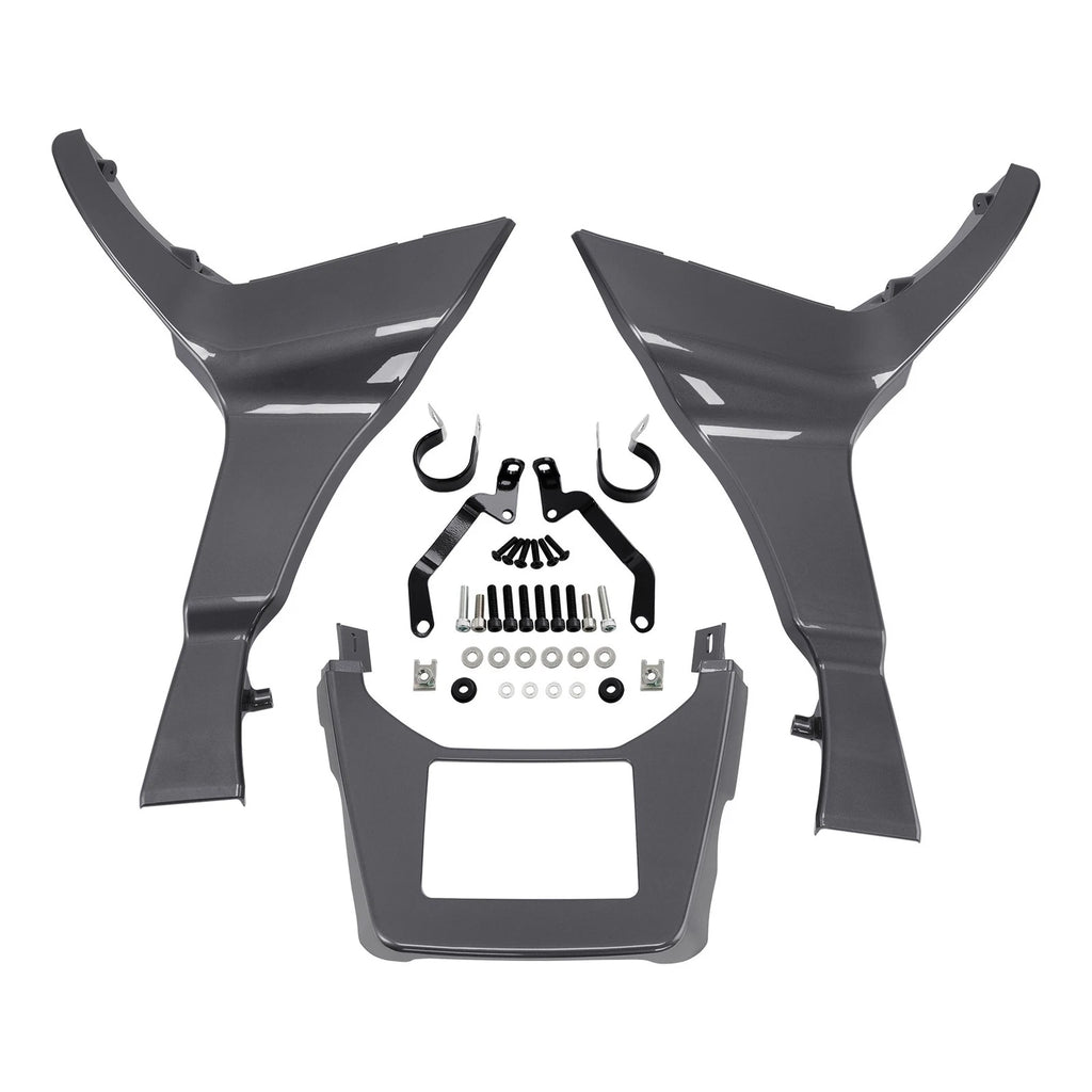 Side Fairings Spoiler for Harley Road Glide (2017–2023) Gauntlet Gray Metallic