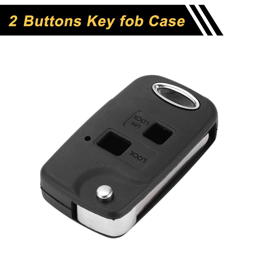 2 Button Key Fob Shell Case Replacement for Lexus RX300 (2000–2003)