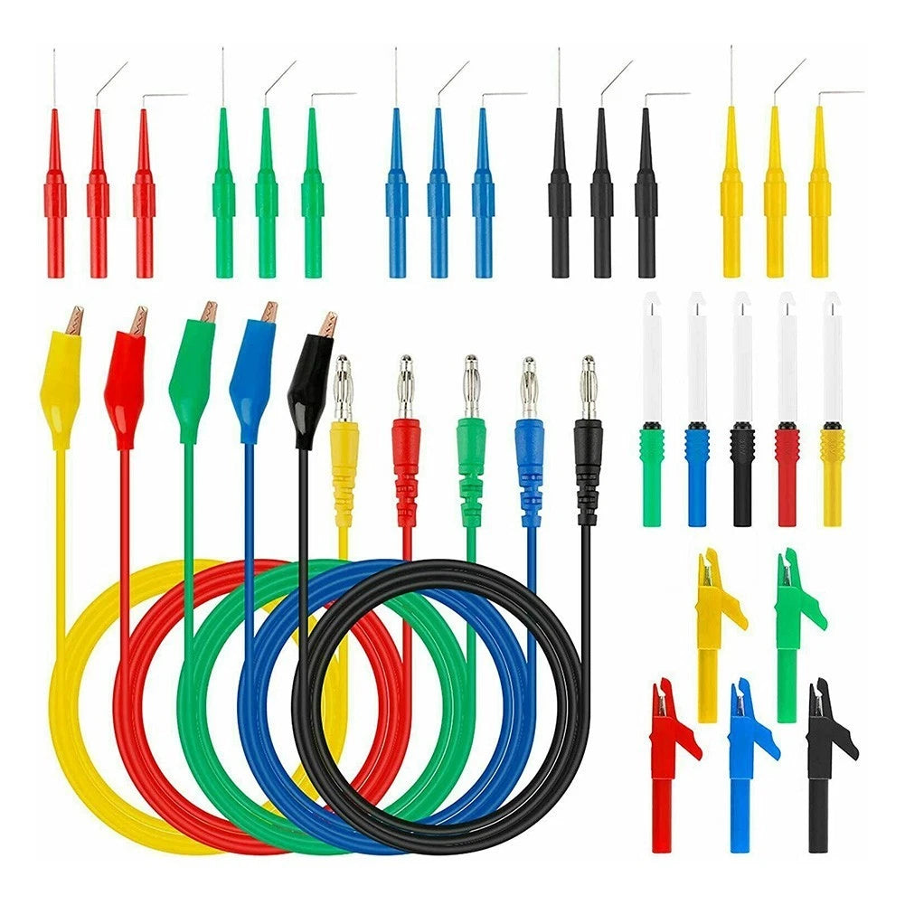Clip Test Leads for Multimeter Probe Testing