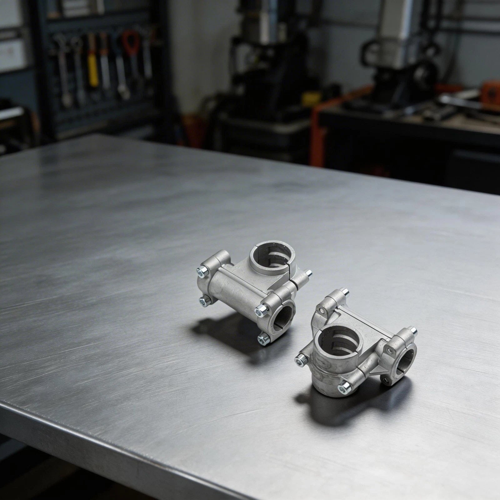 Side Mounted Handle Bracket Clamp for 26mm and 28mm Tubes