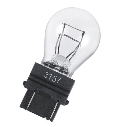 10X 3157 Clear/Amber Tail Signal Brake Light Bulbs for