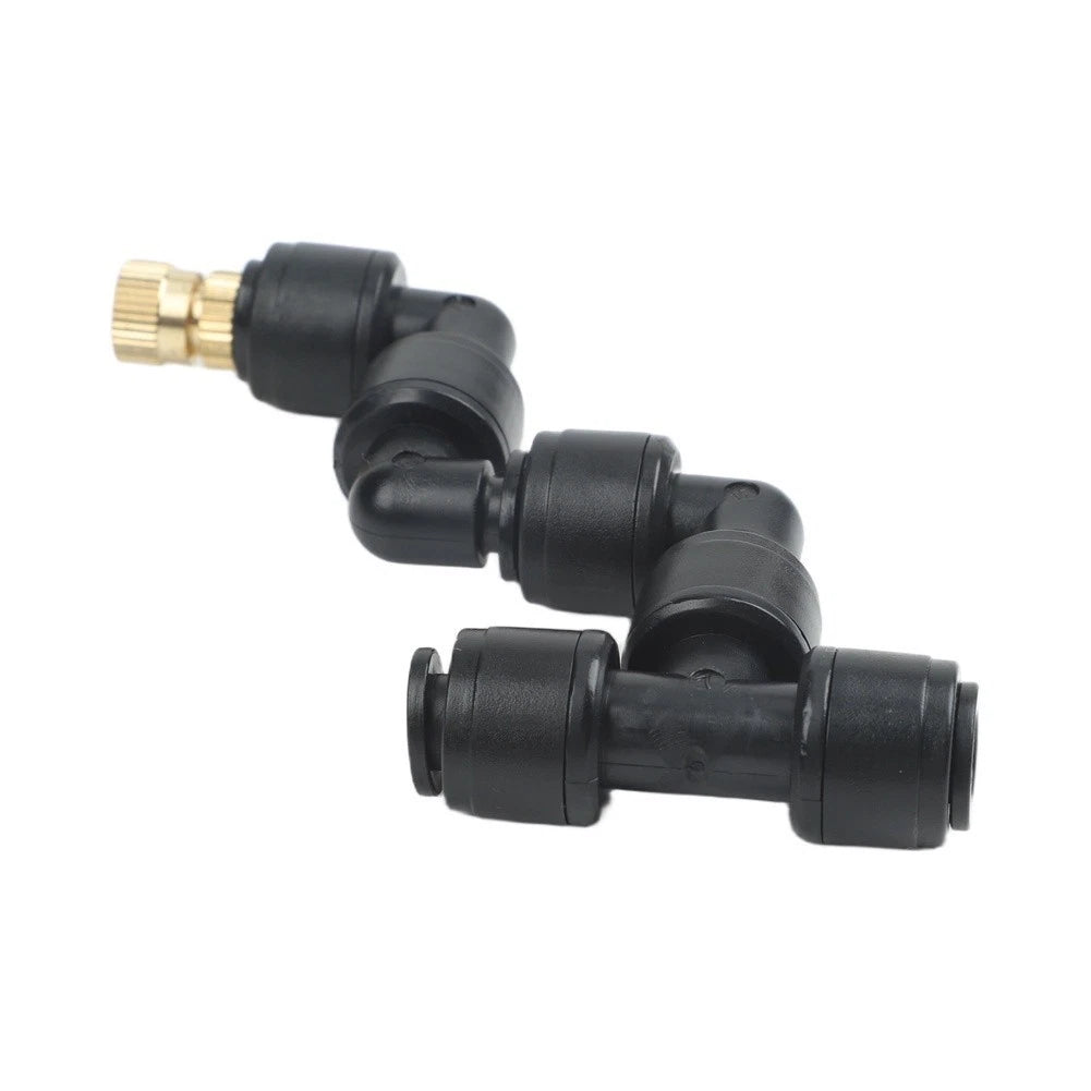 360 Degree Rotating Copper Nozzle Sprayer for Even Moisture Coverage