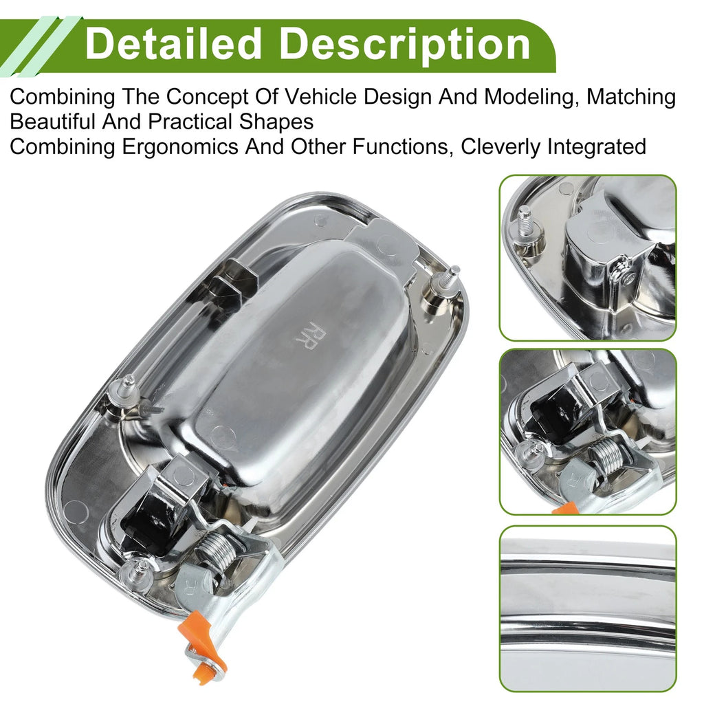Exterior Door Handle Replacement for Chevrolet Silverado GMC Sierra (2014–2018)