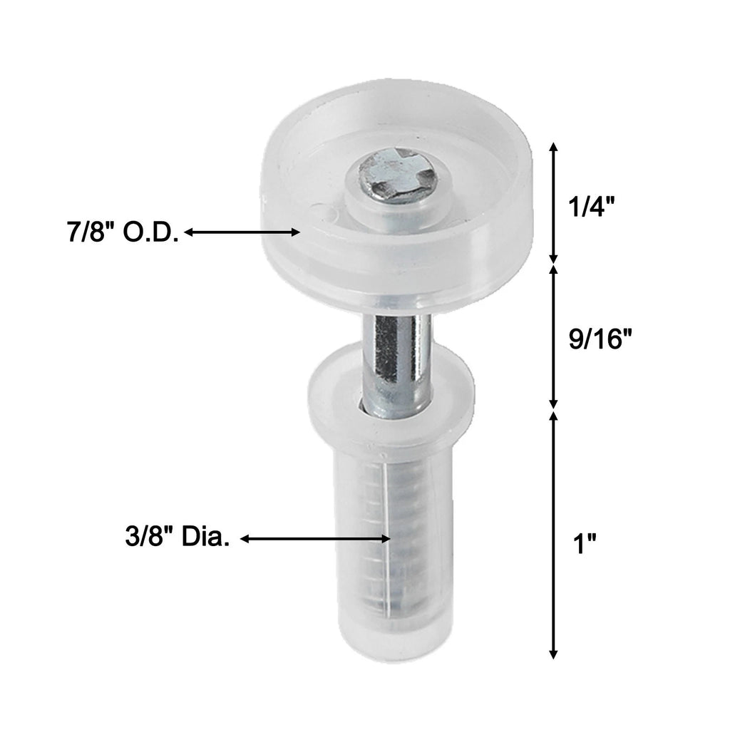 Replacement Top Guide Wheels for 7/8inch1.8inch