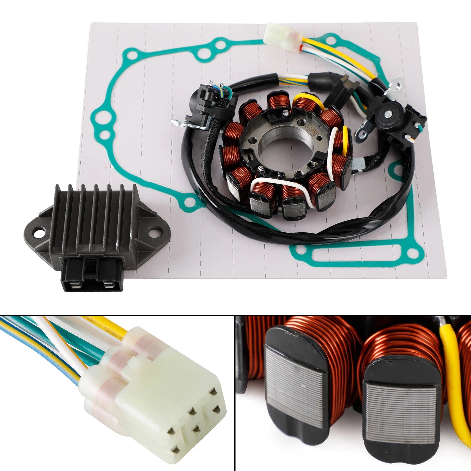 Regulator Magneto Stator Coil Gasket Kit for Honda CRF 450R (2015–2016)