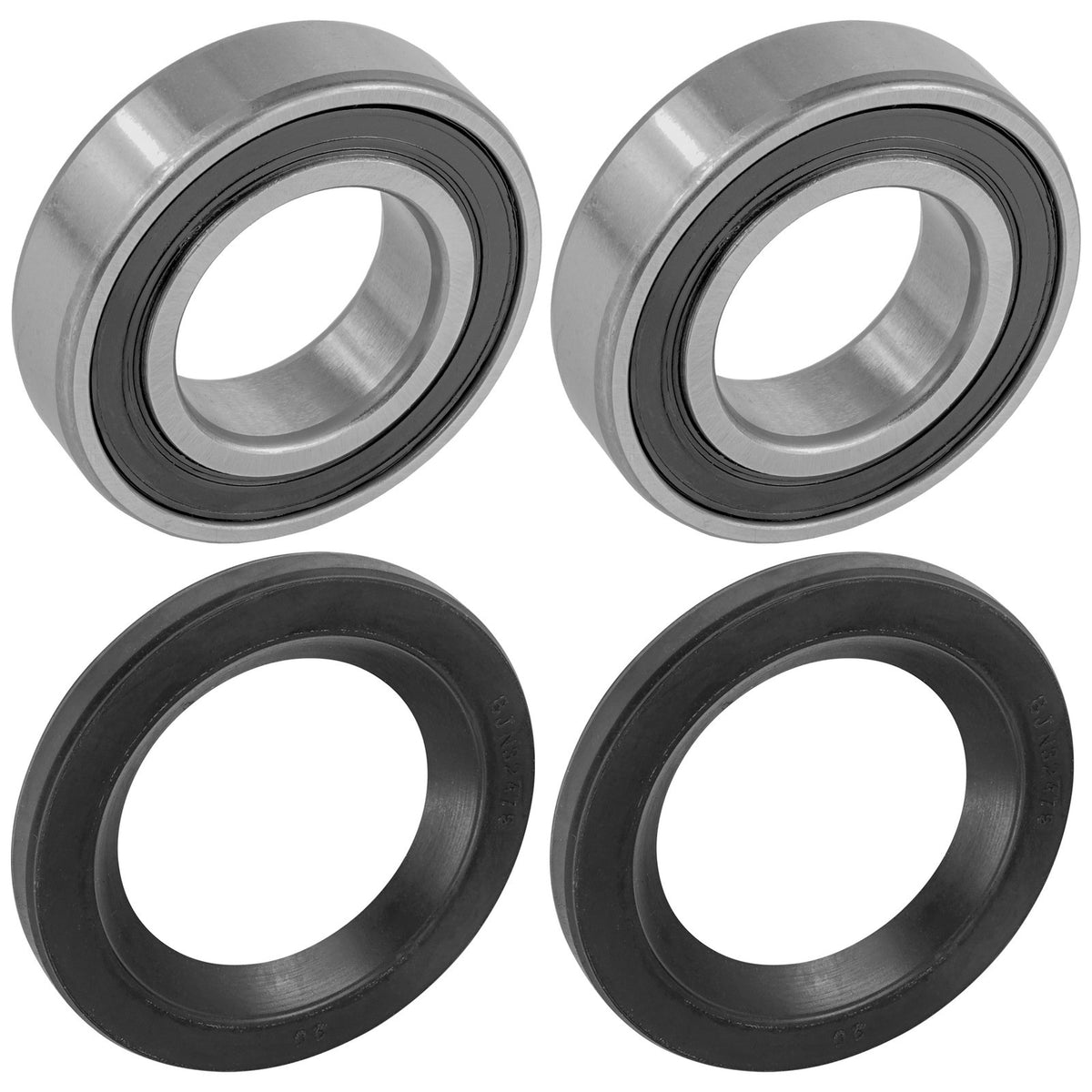 Front Wheel Ball Bearings Seals Kit for Kawasaki VN2000 Vulcan 2000 (2004-2007)