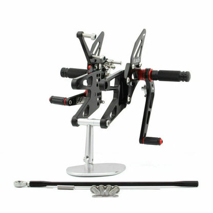 Rearset Rear Set for Yamaha YZF 600 R6 (2003–2005) Black T9
