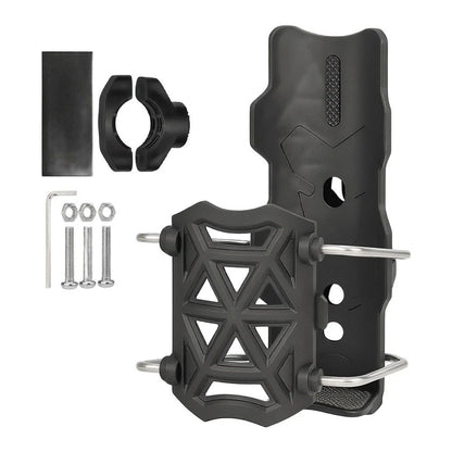 Water Bottle Holder for Bicycle (2010–2023) - Rotating Base, Horizontal/Vertical Mount
