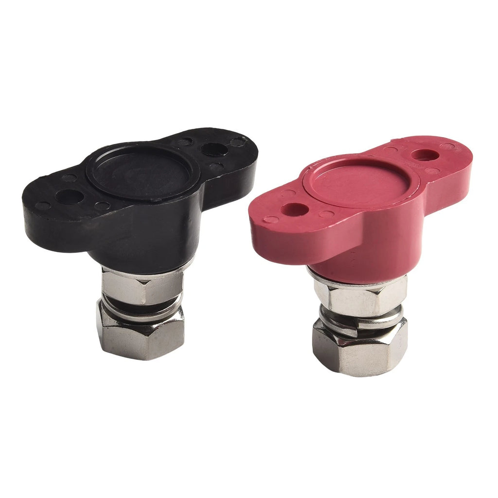 2X Insulated Battery Post Terminal Blocks for 12V Distribution