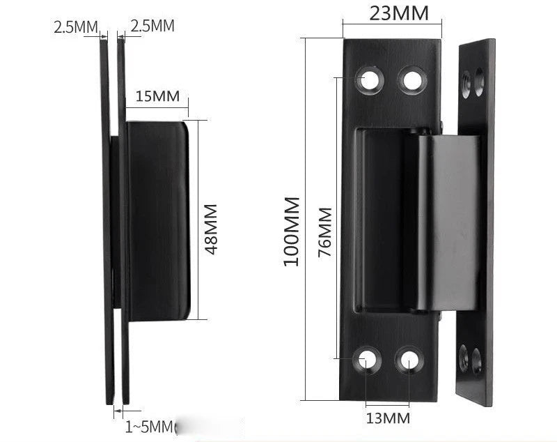 Seamless Invisible Hinges for Wooden Aluminum Doors (2010–2023)