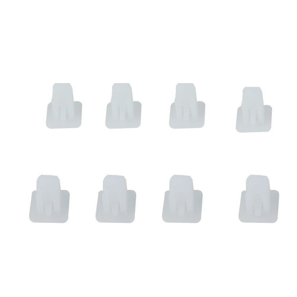 50pcs Square Plastic Rivets for Car Bumper Clips (UK)