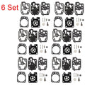 Set of 6 Carburetor Gasket Kits K10-WYC for Walbro WYC Homelite Trimmer