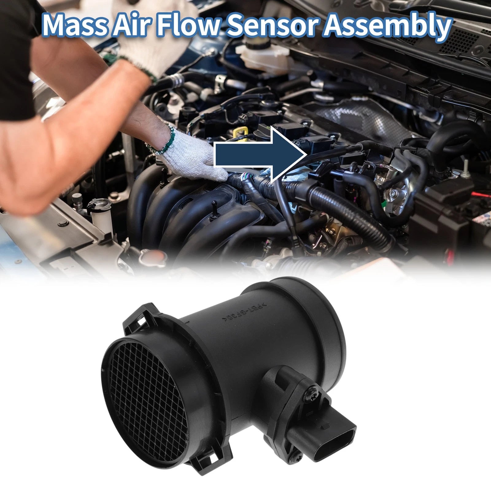 Mass Air Flow Sensor Assembly No. 059906461A for Audi A4 (1997–2001)