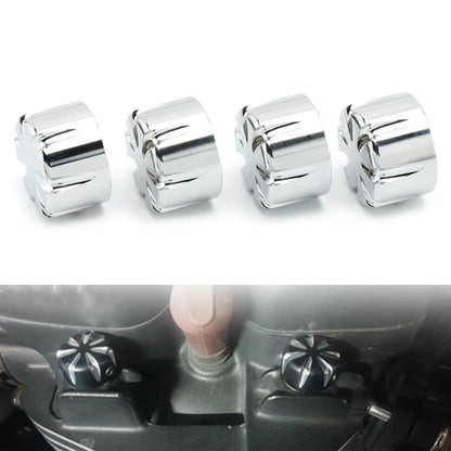 Billet Machined Head Bolt Cover Cap Fit T120 Thruxton Scrambler Street Cup