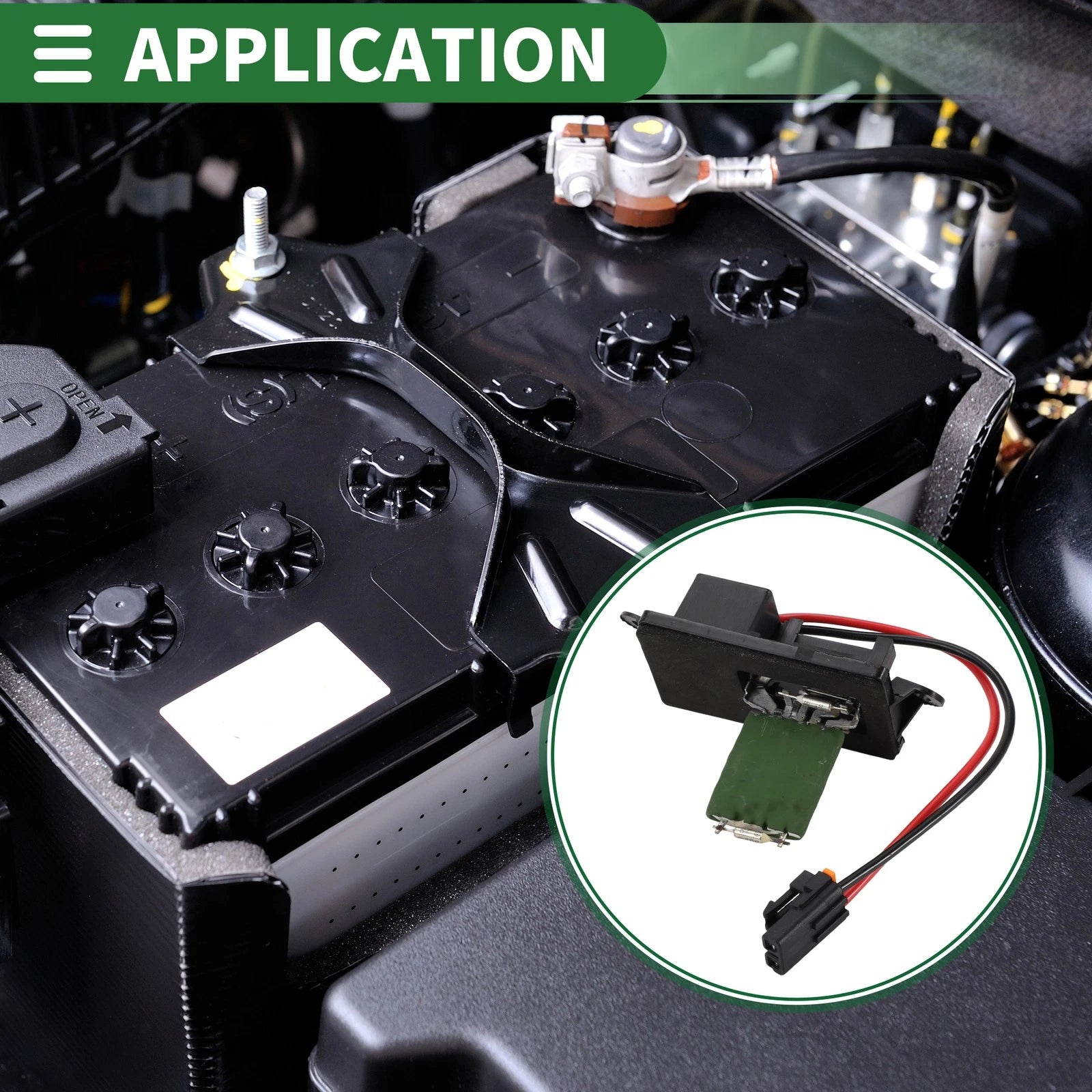 HVAC Blower Motor Resistor for Buick Rainier and Chevy Trailblazer (2005–2009)
