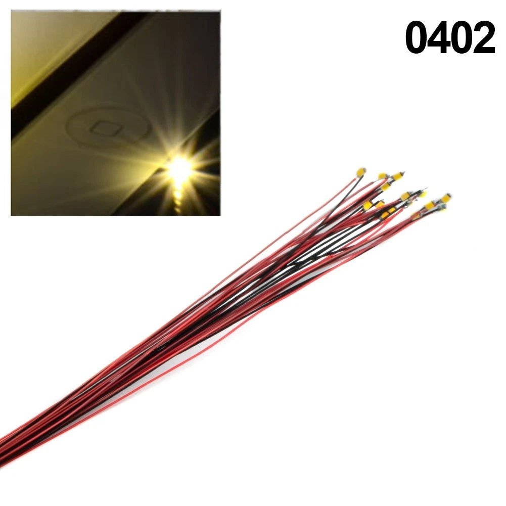 30Pcs 0402 LED Mini Bulbs for Automotive Lighting
