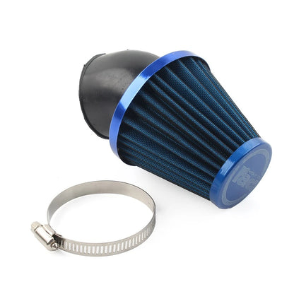 48mm Air Intake Filter Cleaner Rubber Bend for Motorcycle