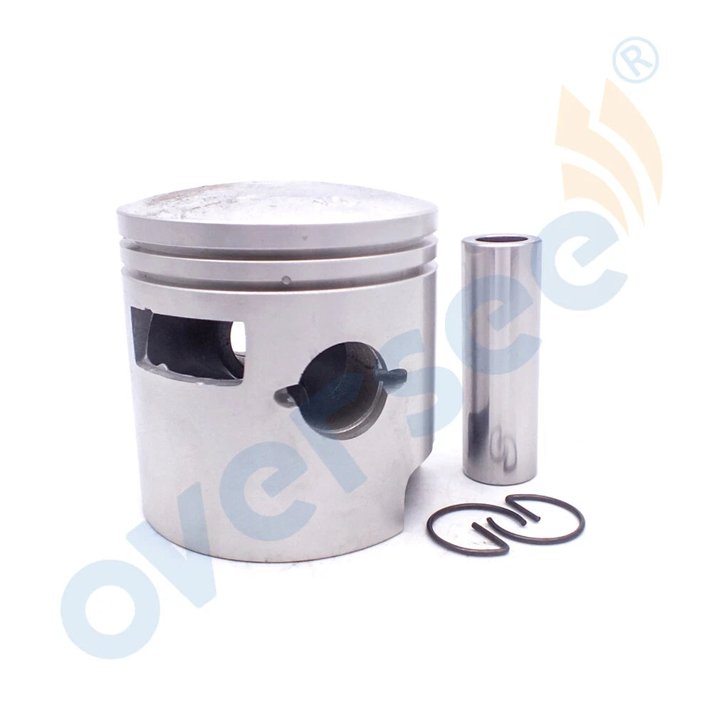 2pcs STD Piston Set for Yamaha Parsun 25 30HP Outboard (61N-11631-00-95)