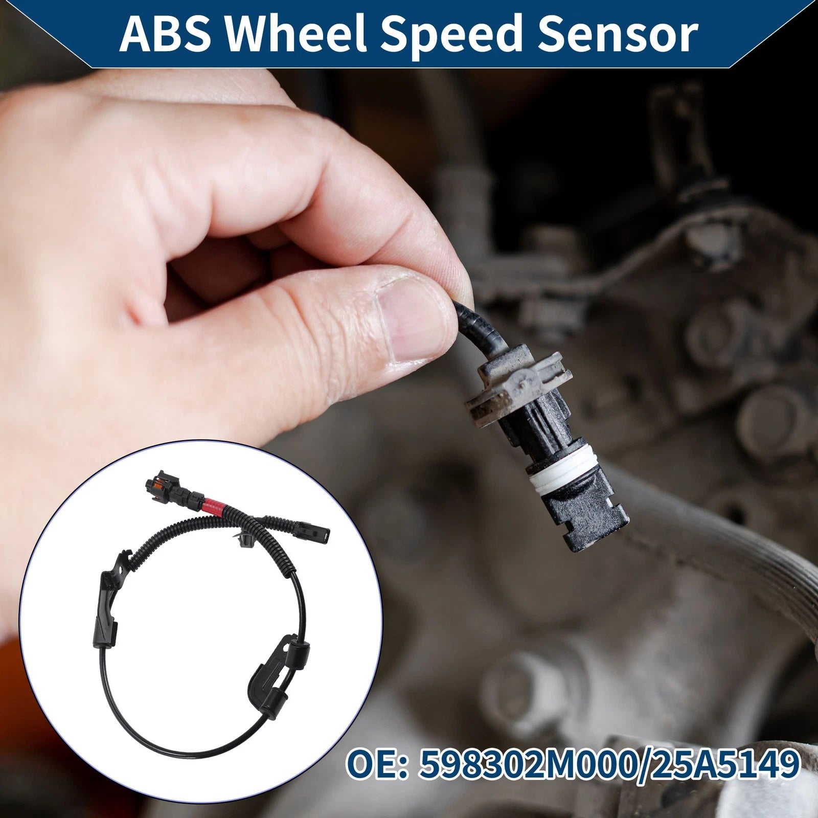 ABS Wheel Speed Sensor Replacement for Hyundai Genesis Coupe (2010–2015)
