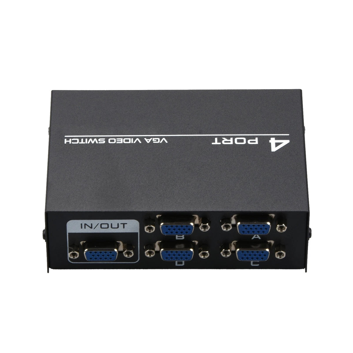 4-Port VGA Switch Video Selector for
