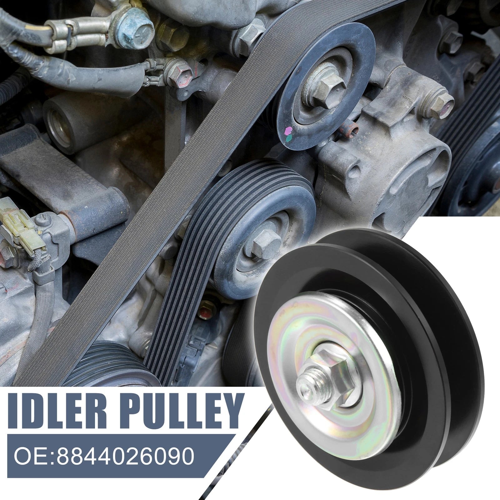 Drive Belt Idler Pulley Replacement for Toyota Lexus (2009–2015)