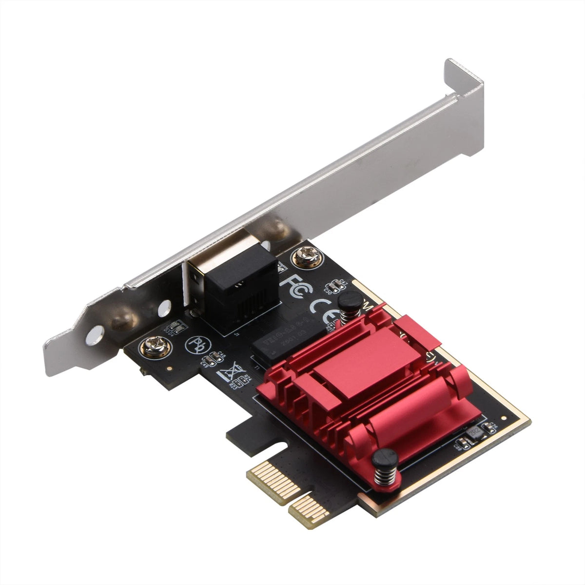 2.5G Ethernet Adapter RJ45 RTL8125 PCI-E for Gaming PC (Windows)