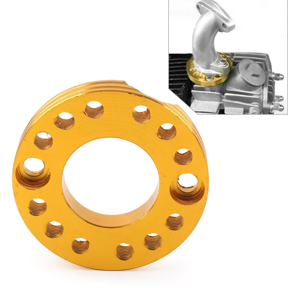 CNC Carb Adjuster Carburetor Inlet Manifold Spinner Plate 28MM For Pit Dirt Bike