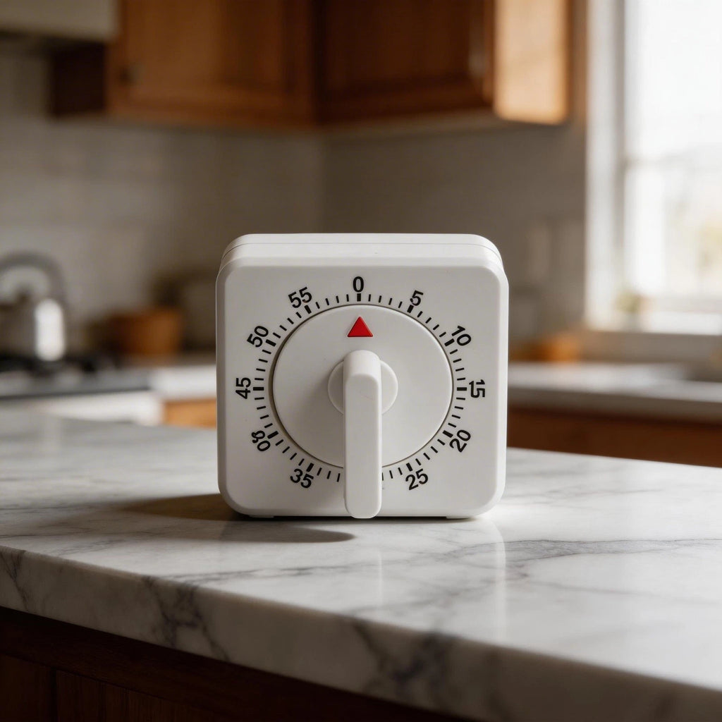 60-Minute Mechanical Timer for Kitchen Oven Baking (No Part Numbers)
