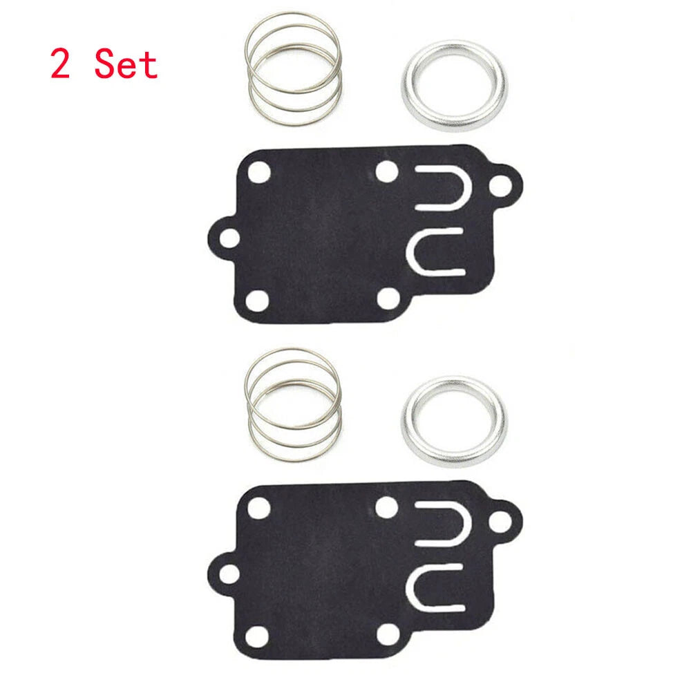 Set of 2 Carburetor Diaphragm Kit for B & Stratton (270026, 272538, 272538S, 272637)