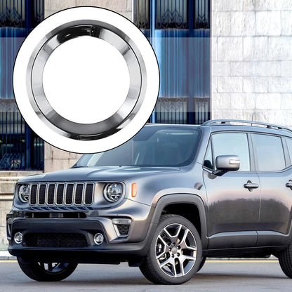 Chrome Fog Light Cover for Jeep Renegade (2015–2023)
