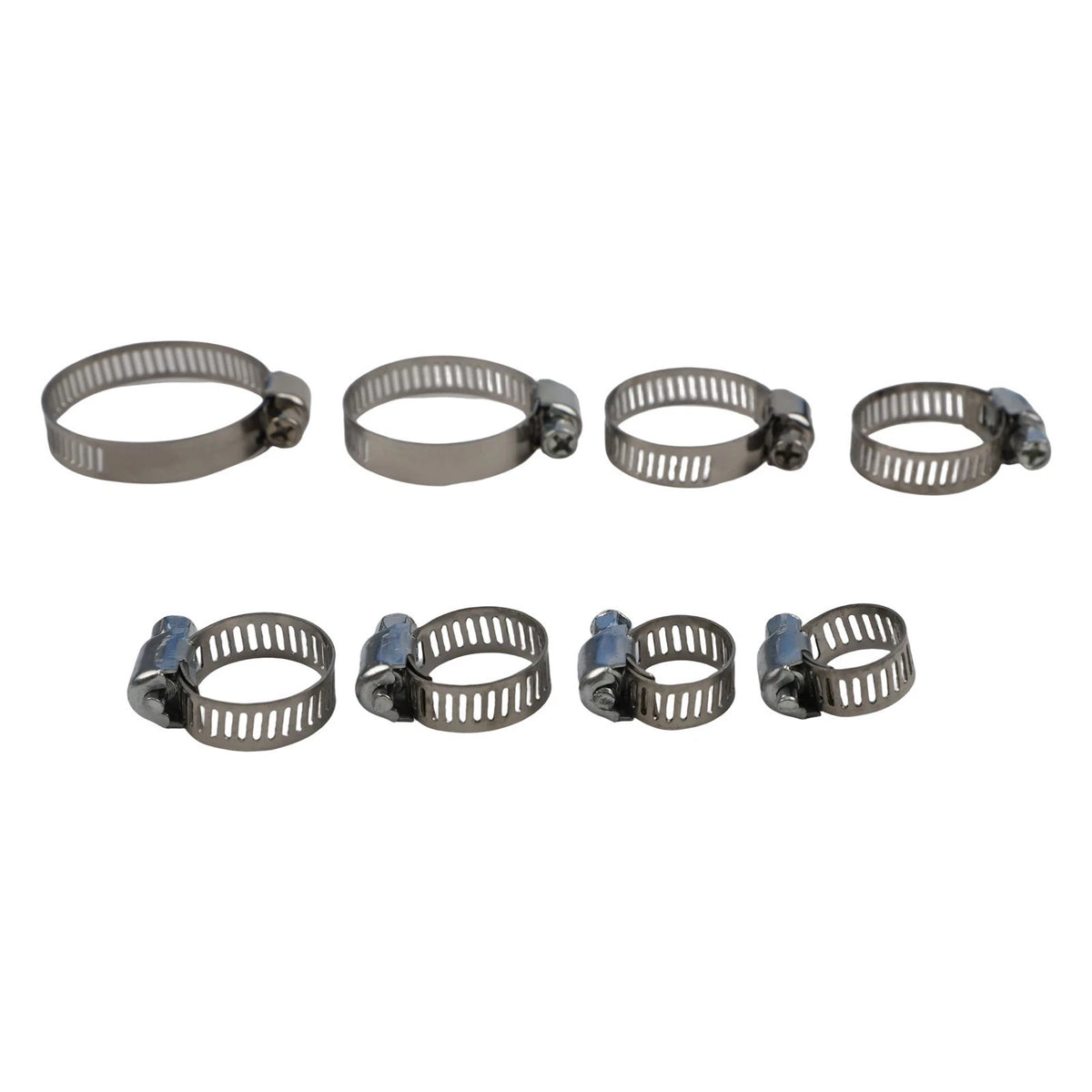 82 PCS Adjustable Stainless Steel Hose Clamps for Efficient Use