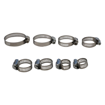 82 PCS Adjustable Stainless Steel Hose Clamps for Efficient Use