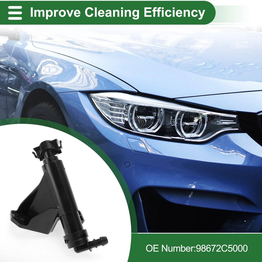 Front Passenger Side Headlight Washer Nozzle for Kia Sportage (2017–2022) No. 98672C5000