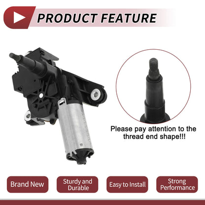 Rear Windshield Wiper Motor for Jeep Liberty (2008–2012) No. 57010090AB, 5 Pin