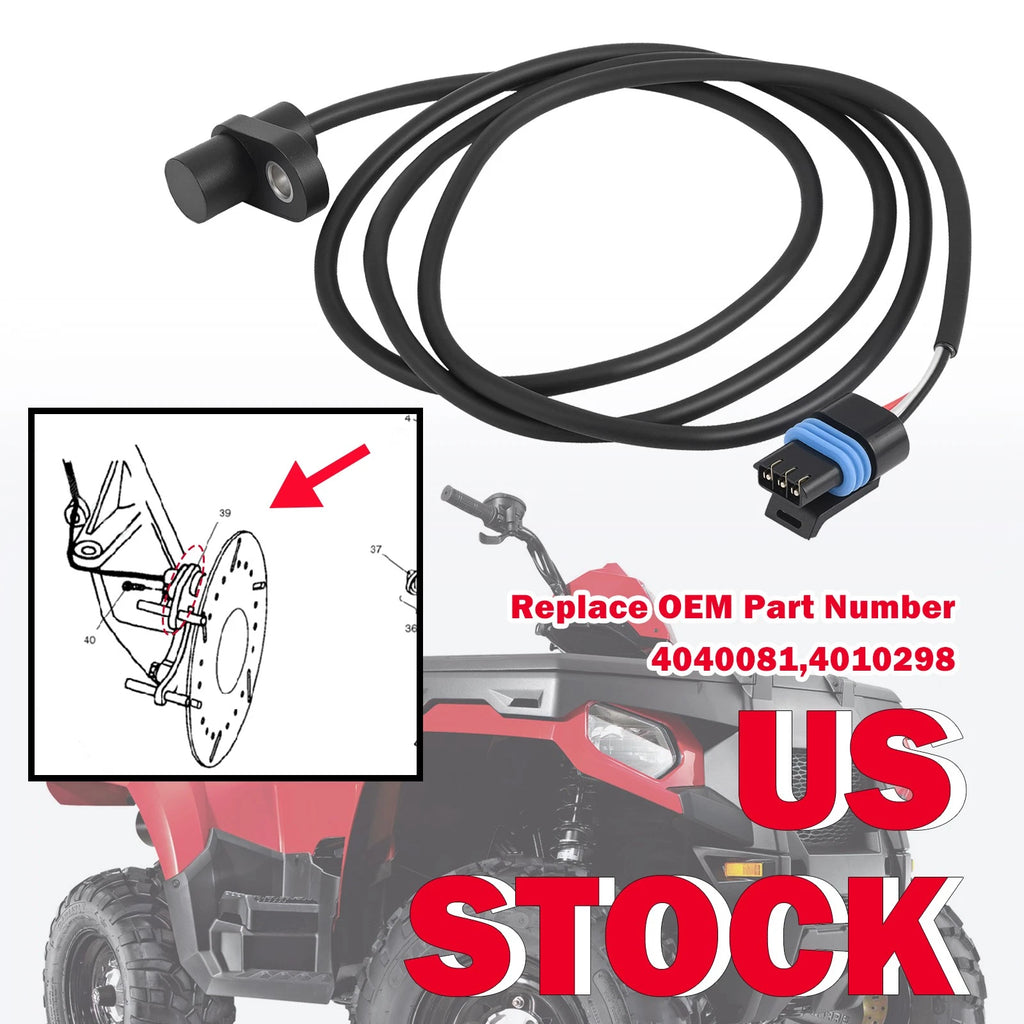 Hall Effect Speed Sensor for Polaris Sportsman 500 (1999–2010) 4010298 4040081