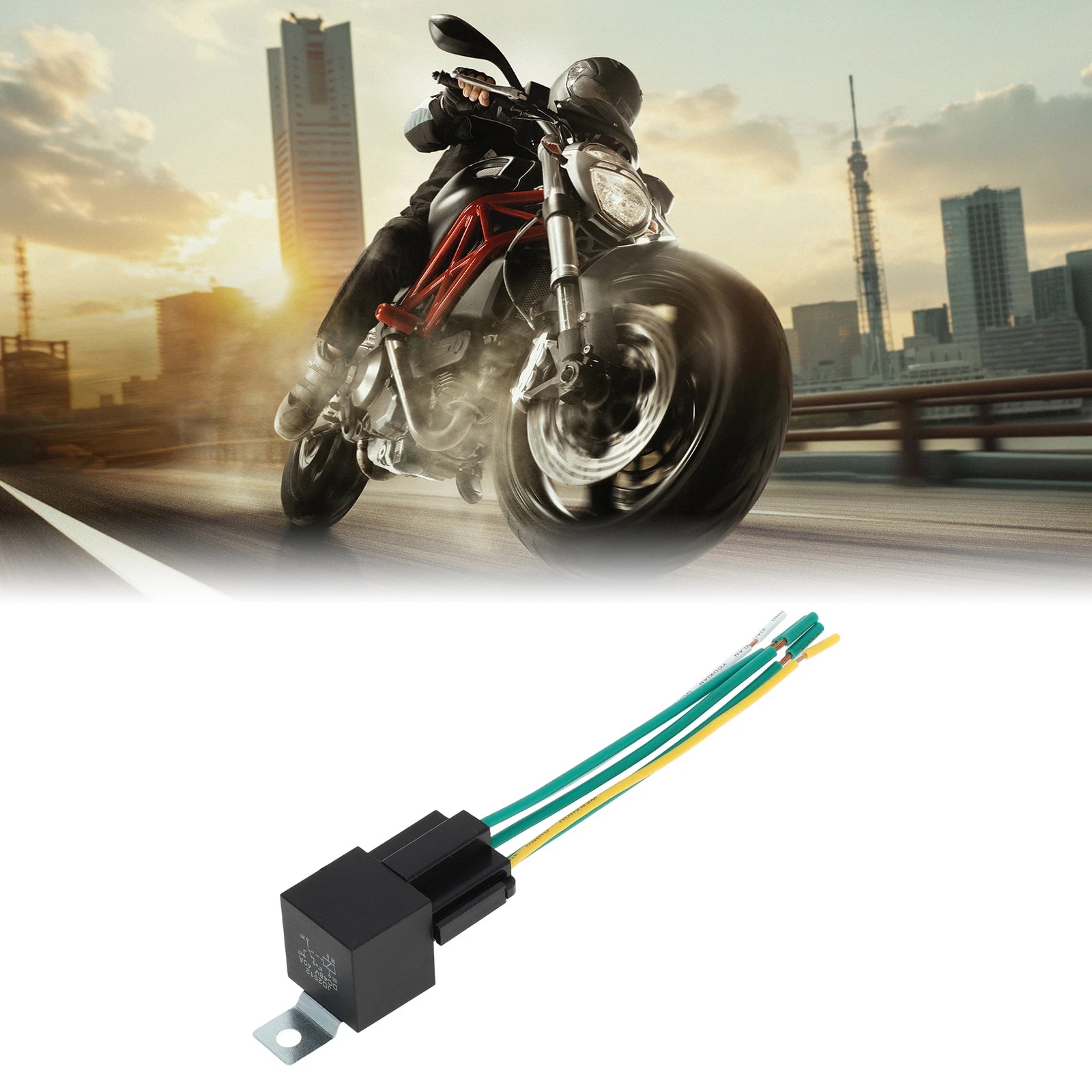1 Pc 5-Pin 48V 40A Waterproof Auto Relay for Car