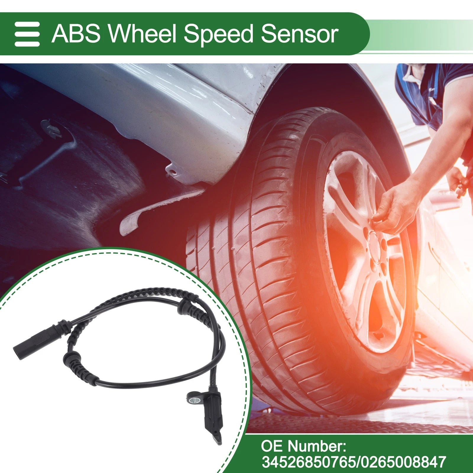 ABS Wheel Speed Sensor Replacement for BMW X1 (2016–2019)