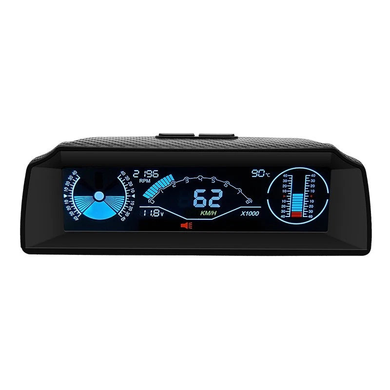 OBD2 Multi-function Gauge HUD for Car