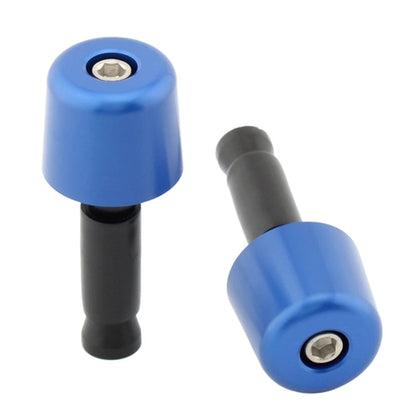 Handlebar Grips for Universal Motorcycle (1in/25.4mm) - Blue