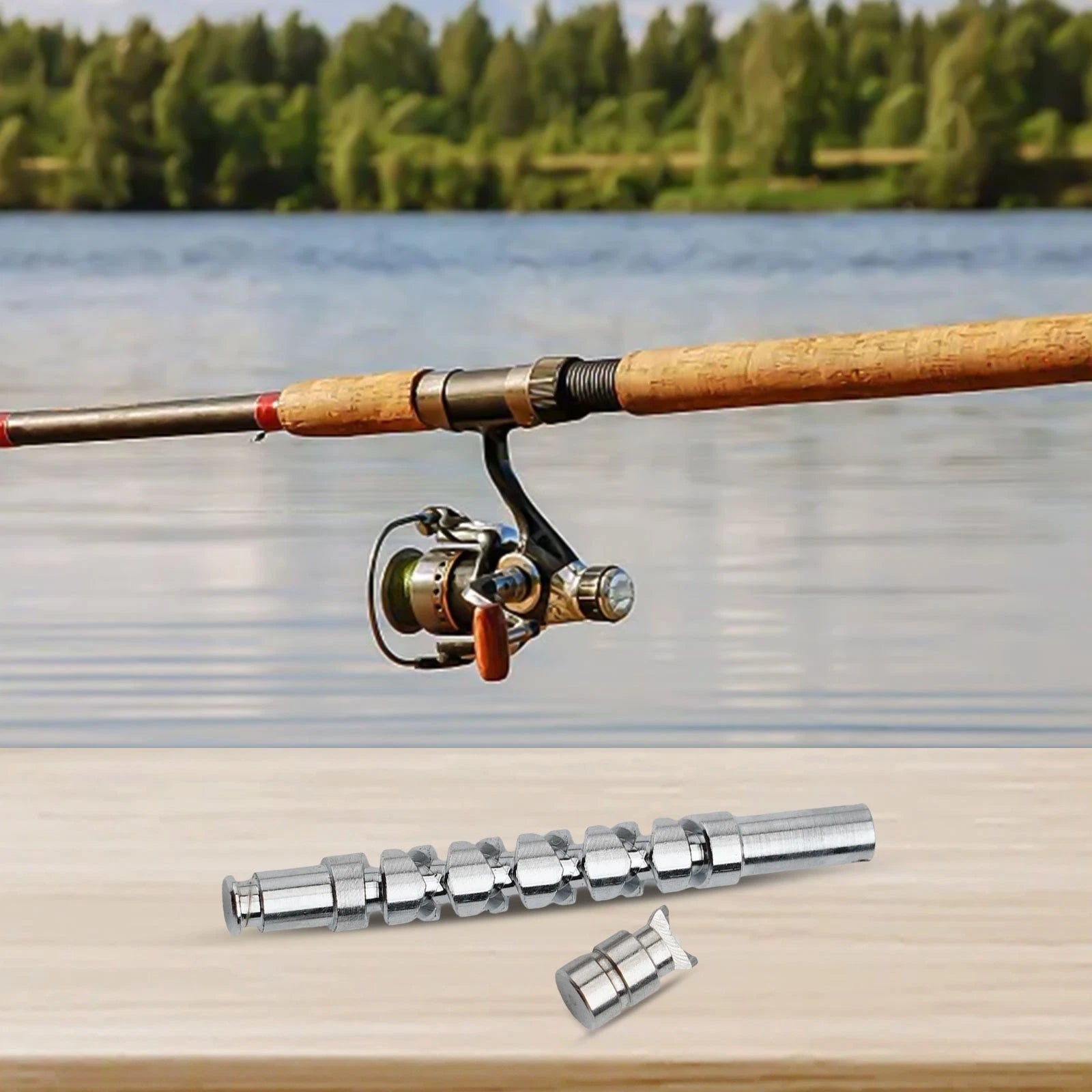 Halfmoon & Twisted Shaft Set for ABU
