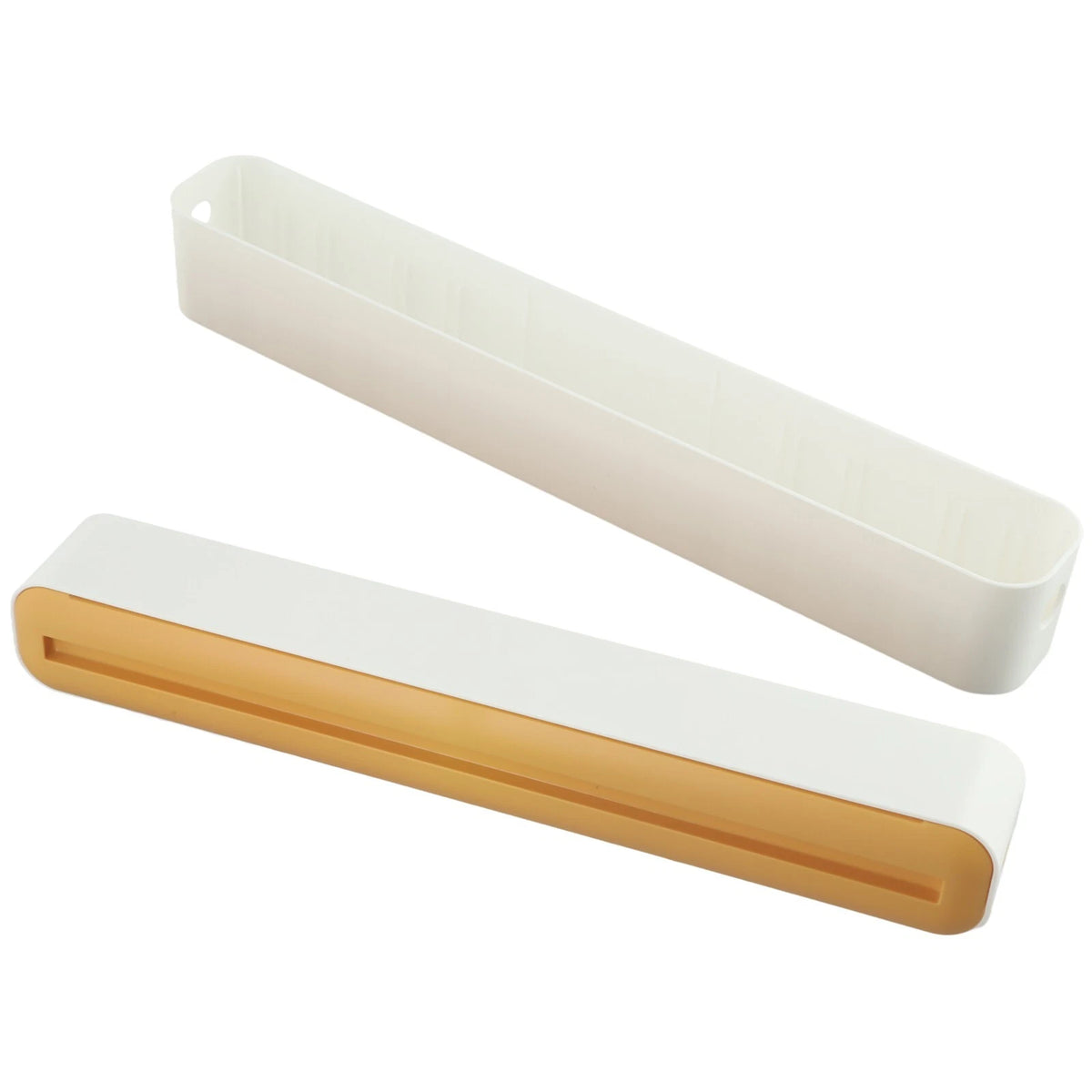 Cling Film Cutter with Suction Cup Base for Kitchen Use