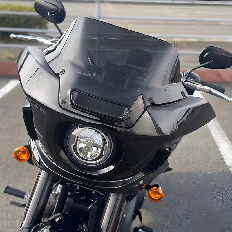 Headlight Fairing Windshield Mesh Vent Screen for Harley Low Rider ST (2022–2025)
